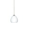 Besa Lighting Tay Tay Cord Pendant, Opal Matte, Satin Nickel Finish, 1x50W Halogen 1XT-560507-SN - alternate 1